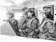 我軍首批船艇士官女學員即將畢業(yè)離校