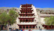 敦煌莫高窟因降雨年內(nèi)第二次臨時關(guān)閉