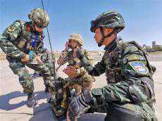 中吉“合作-2019”聯(lián)合反恐演練開(kāi)展專業(yè)技術(shù)訓(xùn)練