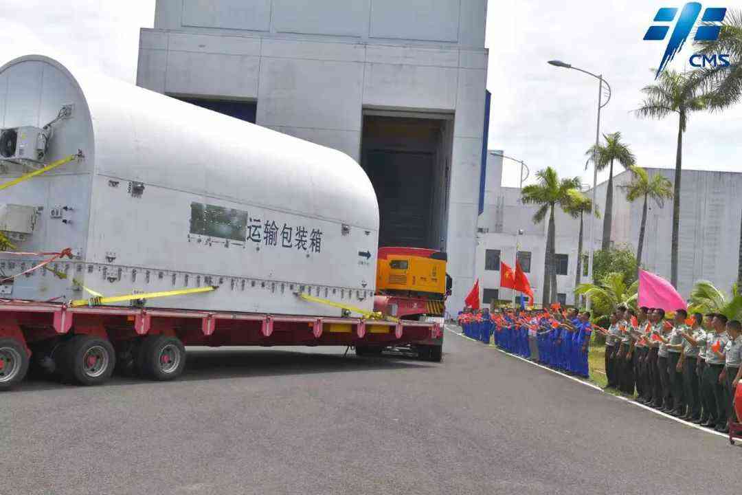 天舟三號貨運飛船運抵文昌航天發(fā)射場。肖宇坤攝
