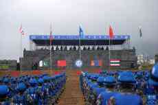 “共同命運(yùn)-2021”國際維和實(shí)兵演習(xí)正式開始