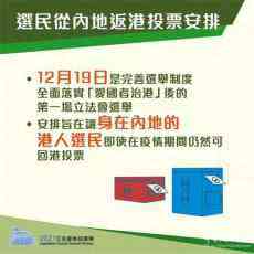 2021香港立法會換屆選舉——從內地返港投票安排已接受登記