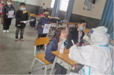 湖南汝城縣土橋鎮(zhèn)：7700余名師生進行核酸檢測