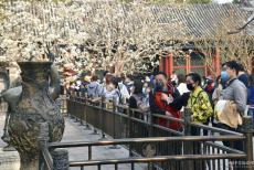 頤和園游客扎堆 開啟“人山人?！蹦Ｊ? /></a>
                                <div   id=