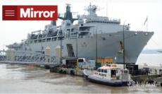 賊膽包天！軍艦上價值25萬英鎊的燃油被偷走