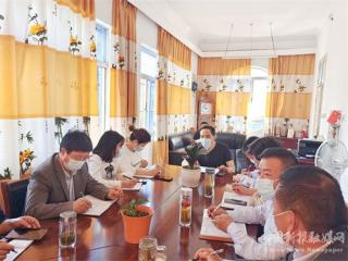 安徽廬江郭河鎮(zhèn)中心學校召開全員核酸檢測工作會議