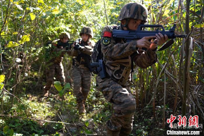 直擊駐閩武警部隊實戰(zhàn)化軍事訓練