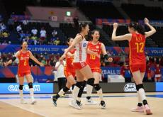 中國女排3:2險勝巴西隊取得世界女排聯(lián)賽“開門紅”