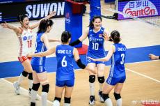 晉級(jí)決賽！中國女排世聯(lián)賽3比0戰(zhàn)勝波蘭