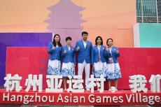 杭州亞運村開村 中國體育代表團首批成員入住