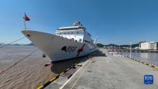 海軍“和平方舟”號(hào)醫(yī)院船圓滿完成對(duì)5國(guó)訪問回國(guó)
