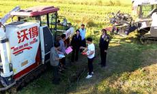 安徽廬江：農(nóng)機(jī)安全戰(zhàn)三秋