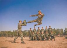 武警天津總隊(duì)新兵團(tuán)開展擒敵訓(xùn)練