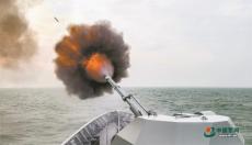 海軍某護(hù)衛(wèi)艦支隊(duì)組織多艘艦艇進(jìn)行全訓(xùn)合格考