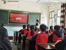 湖北京山市氣象局走進槐樹小學開展氣象科普宣傳活動