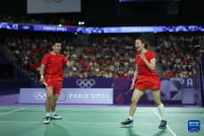巴黎奧運(yùn)會(huì)丨羽毛球——混雙：鄭思維/黃雅瓊奪得金牌
