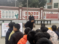 衡東縣疾控中心在楊林完小開展結(jié)核病防治知識講座