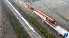 新建滬寧合高鐵建設(shè)進展順利