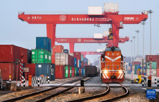連云港中歐班列前兩月到發(fā)量同比增長22.9%