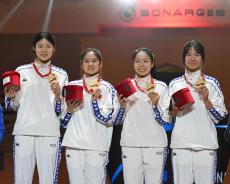 中國女重時隔六年再奪世界大賽團體冠軍