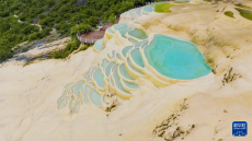 云南香格里拉：白水臺(tái)秀美如畫