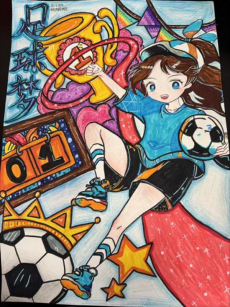 衡陽市船山實(shí)驗(yàn)小學(xué)校園足球繪畫比賽圓滿落幕