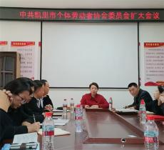 中共凱里市個體勞動者協(xié)會委員會黨委擴(kuò)大會議召開