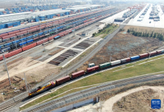 中歐班列“樞紐經(jīng)濟(jì)”展新姿