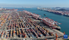 山東港口青島港：年貨物吞吐量再破7億噸