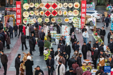 甘肅隴南：“冬至大集” 助農增收